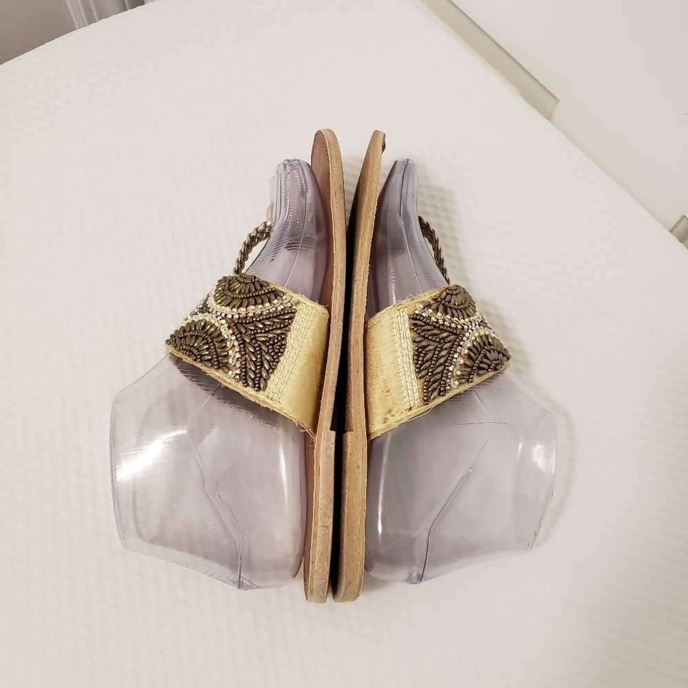 Coconuts By Matisse Beaded Sandals Size 6M - Picture 4 of 10
